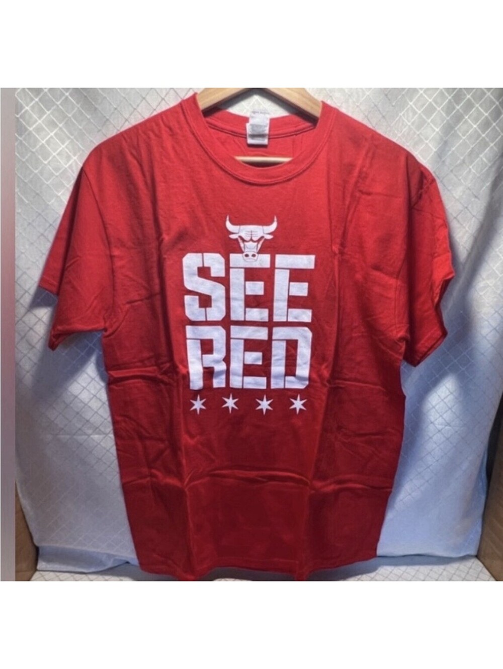 Chicago Bulls “See Red” T-Shirt — Men’s Large